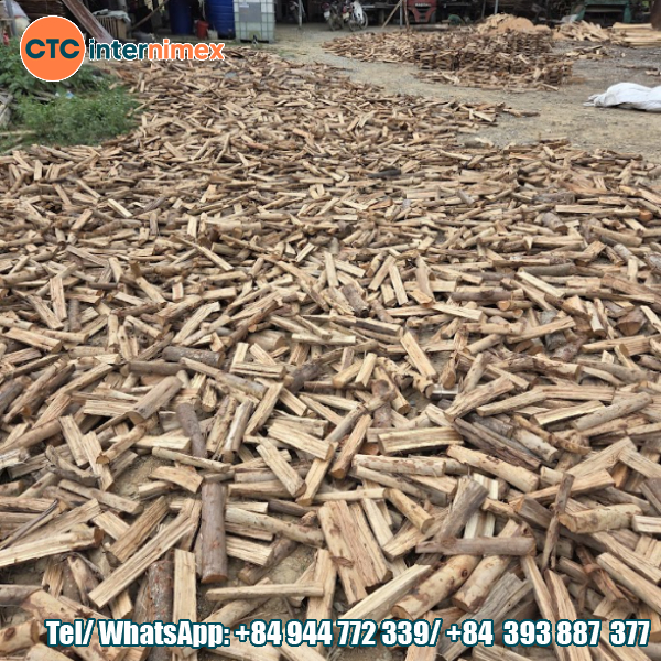 Export-Quality Firewood Logs | Vietnam's Rubber & Eucalyptus Wood